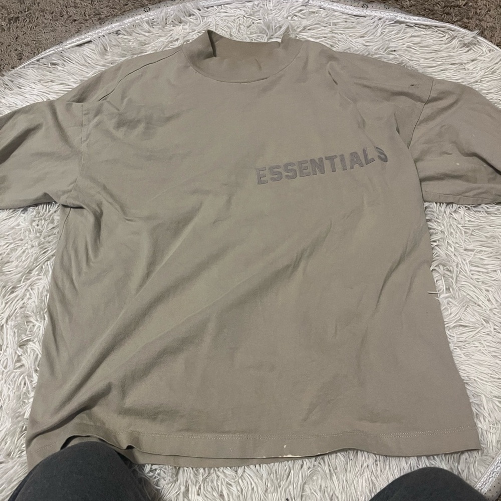 Essentials Men's Tan Shirt